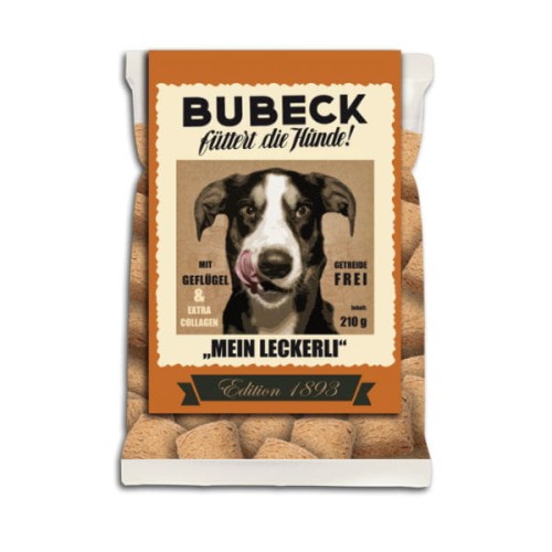 BUBECK Ciasteczka Mein Leckerli z  mięsem drobiowym dla psów.jpg