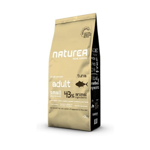 NATUREA ADULT SMALL BREED TUNA Kompletna karma z tuńczykiem dla dorosłych psów małych ras.jpg