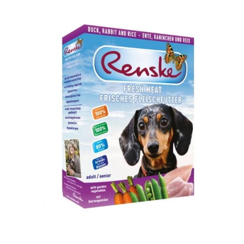 RENSKE DOG ADULT FRESH MEAT RABBIT AND DUCK Karma mokra bezglutenowa z mięsem z królika i kaczki dla psa.jpg
