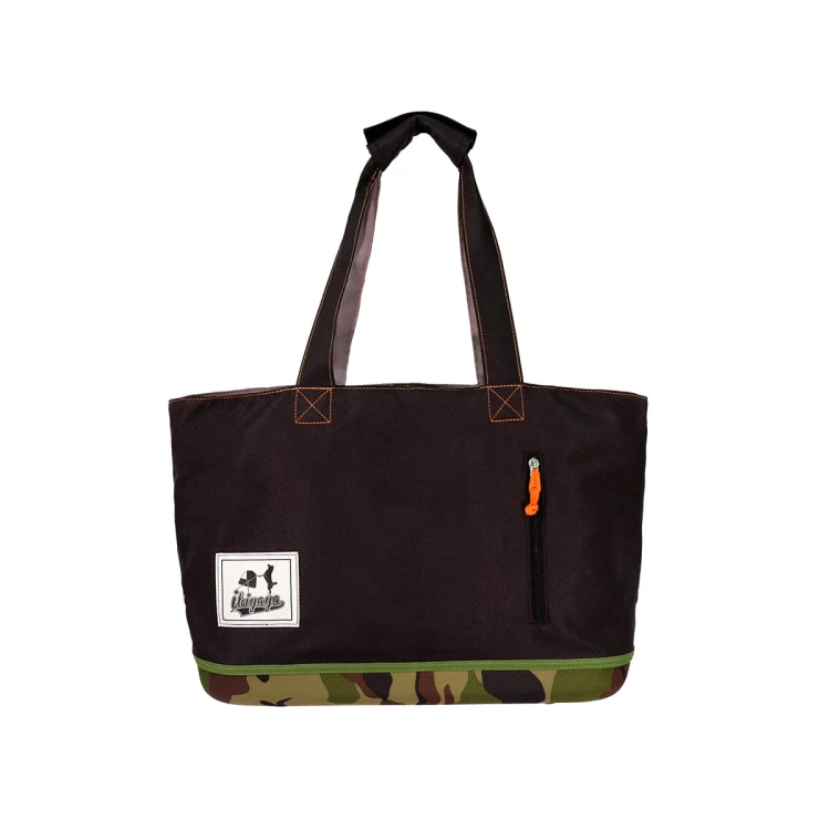 IBIYAYA Torba CAMOUFLAGE na ramię dla psa - kolor grafitowy