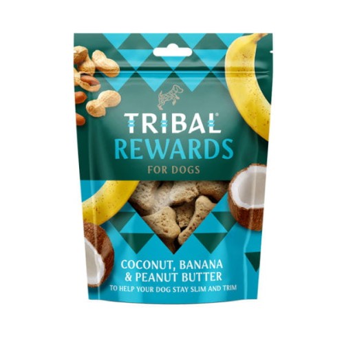 TRIBAL Ciastka z kokosem, bananem i masłem orzechowym dla psów  .jpg