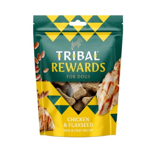 TRIBAL Ciastka z kurczakiem i siemieniem lnianym dla psów  .jpg