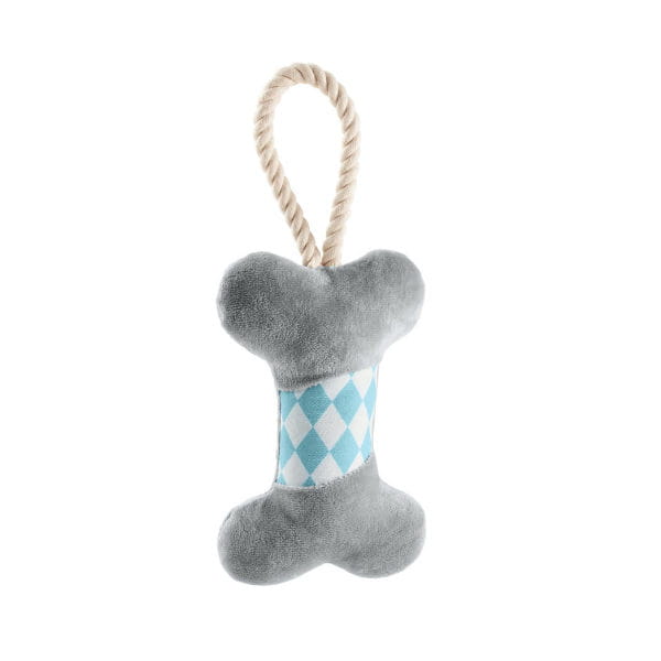 HUNTER Zabawka dla psa SALIMA KOŚĆ - szara.jpg