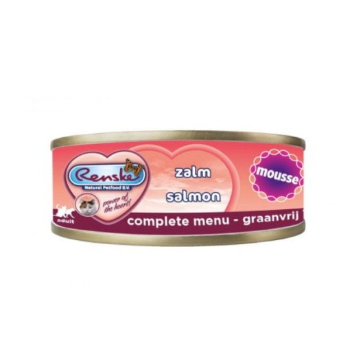 RENSKE CAT FRESH MEAT SALMON Karma mokra pełnoporcjowa z łososiem dla kotów.jpg