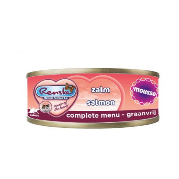RENSKE CAT FRESH MEAT SALMON Karma mokra pełnoporcjowa z łososiem dla kotów.jpg