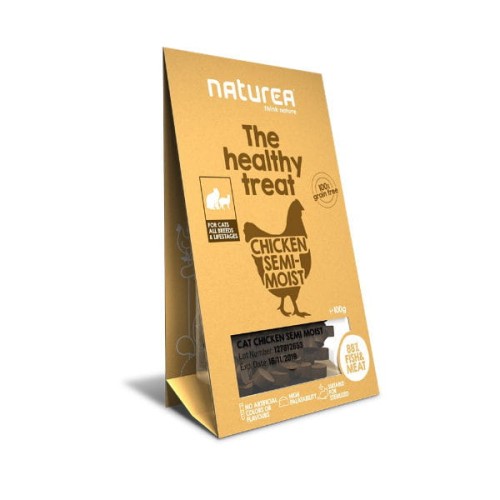 NATUREA CHICKEN Przysmaki bezzbożowe z kurczakiem dla kotów - 100g.jpg