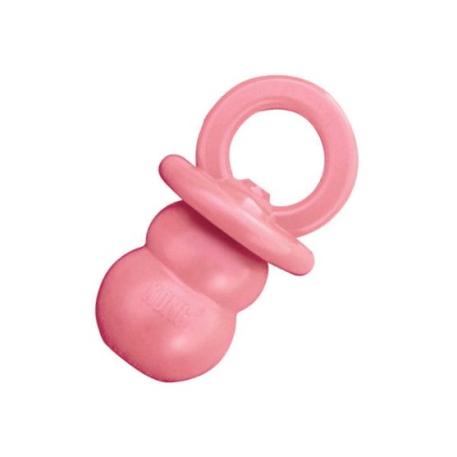 KONG PUPPY BINKY - zabawka dla psa - rozmiar S - różowa.jpg