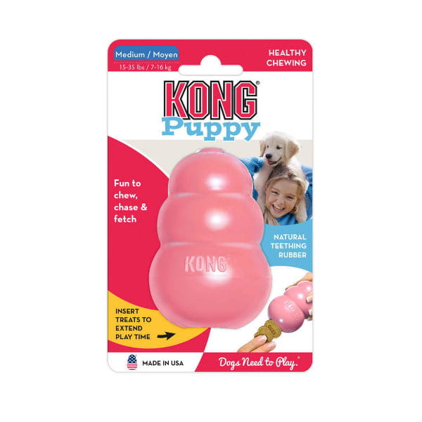 KONG PUPPY - zabawka dla szczeniąt - różowa.jpg