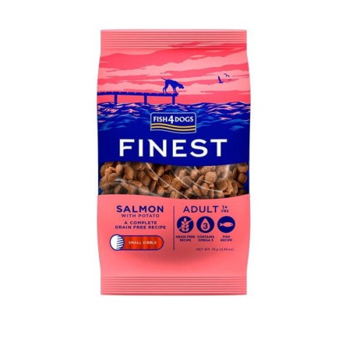 Fish4Dogs FINEST SALMON ADULT Karma sucha z łososiem dla psów dorosłych małych ras - 1.jpg