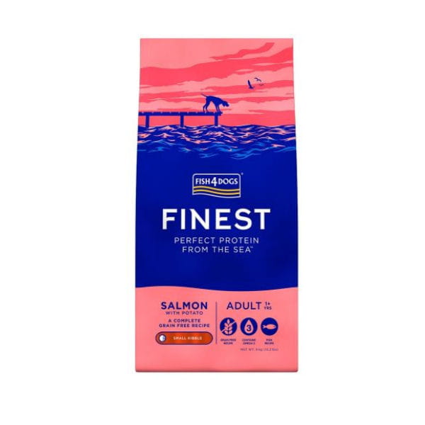 Fish4Dogs FINEST SALMON ADULT Karma sucha z łososiem dla psów dorosłych małych ras - 3.jpg