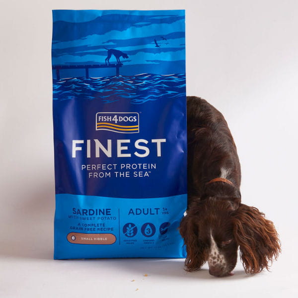 Fish4Dogs FINEST CORNISH SARDINE ADULT Karma sucha z sardynkami kornwalijskimi dla psów dorosłych dużych ras.jpg
