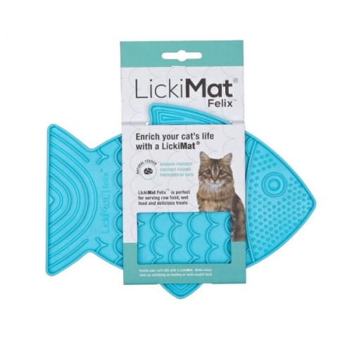 LICKIMAT Mata FELIX dla kotów -  kolor turkusowy.jpg