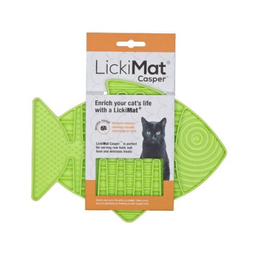 LICKIMAT Mata CASPER dla kotów - kolor zielony.jpg