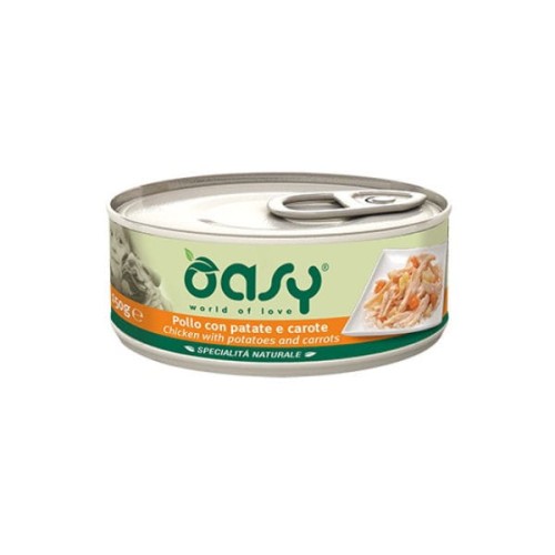 OASY NATURAL Kurczak z ziemniakami i marchwią - karma uzupełniająca dla dorosłych psów - 150 g.jpg