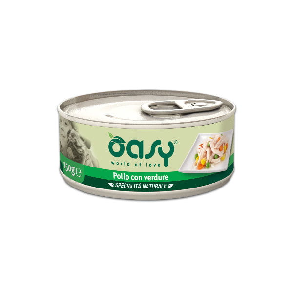 OASY NATURAL Kurczak z warzywami - karma uzupełniająca dla dorosłych psów - 150 g.jpg