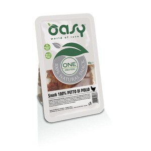 OASY ONE PROTEIN SNACK Monoproteinowe gryzaki z piersi kurczaka dla psów - 80 g