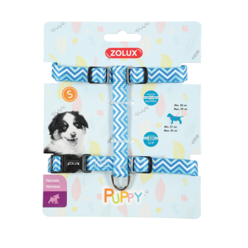 ZOLUX Szelki Puppy PIXIE 13 mm kol. niebieski.png