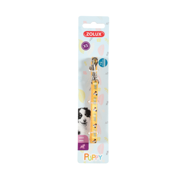 ZOLUX Smycz Puppy MASCOTTE 8 mm 1,20 m kol. żółty.png