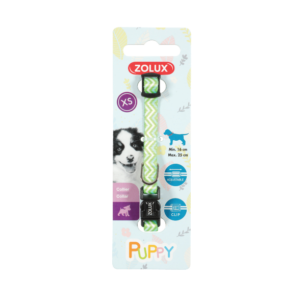 ZOLUX Obroża Puppy PIXIE 8 mm kol. zielony.png