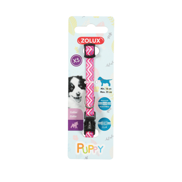 ZOLUX Obroża Puppy PIXIE 8 mm kol. różowy.png