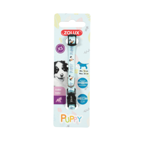 ZOLUX Obroża Puppy MASCOTTE 8 mm kol. niebieski.png