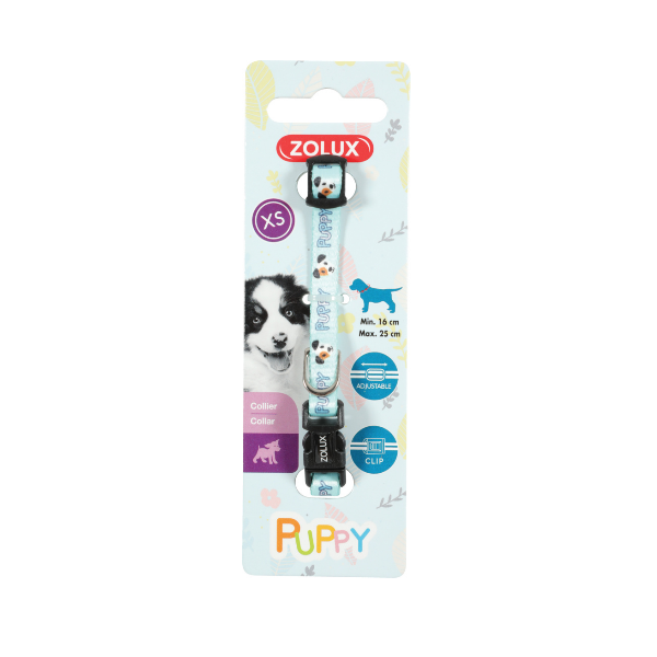 ZOLUX Obroża Puppy MASCOTTE 8 mm kol. niebieski.png