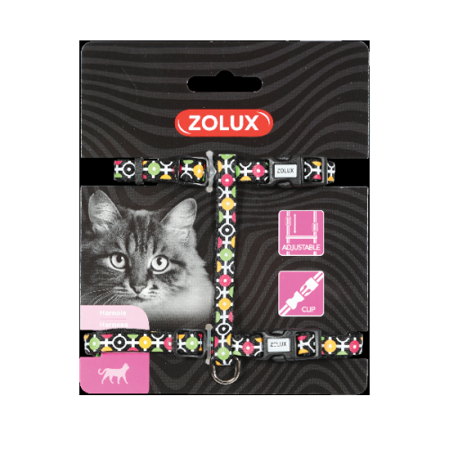 ZOLUX Szelki nylon regul. ARROW kol. czarny.png