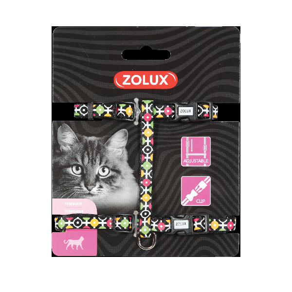 ZOLUX Szelki nylon regul. ARROW kol. czarny.png