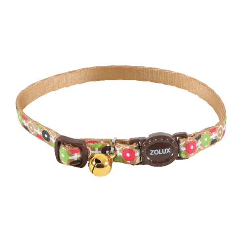 ZOLUX Obroża nylon regul. ARROW  kol. brązowy.png