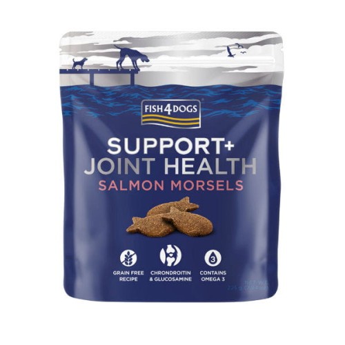 FISH4DOGS SUPPORT + JOINT HEALTH SALMON MORSELS Przysmaki z łososiem wspierające stawy u psa.jpg