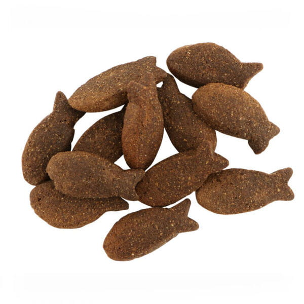 FISH4DOGS SUPPORT + DIGESTION WHITE FISH MORSELS Przysmaki z białą rybą wspierające układ pokarmowy u psa  - przysmaczki.jpg