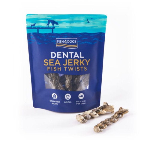 FISH4DOGS DENTAL SEA JERKY FISH TWISTS Przysmaki dentystyczne z rybich skór dla psów -.jpg