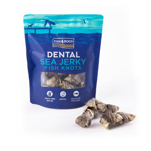 FISH4DOGS DENTAL SEA JERKY FISH KNOTS Przysmaki dentystyczne z rybich skór dla psów - i 1.jpg