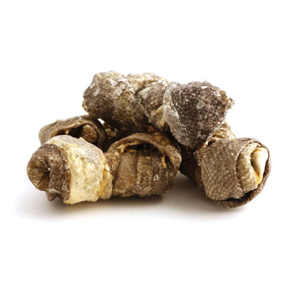FISH4DOGS DENTAL SEA JERKY FISH KNOTS Przysmaki dentystyczne z rybich skór dla psów - przykład 2.jpg