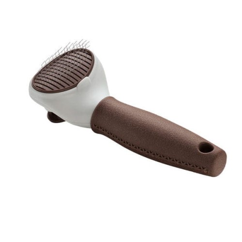 HUNTER Szczotka samoczyszcząca ze stalowym włosiem dla psa.jpg