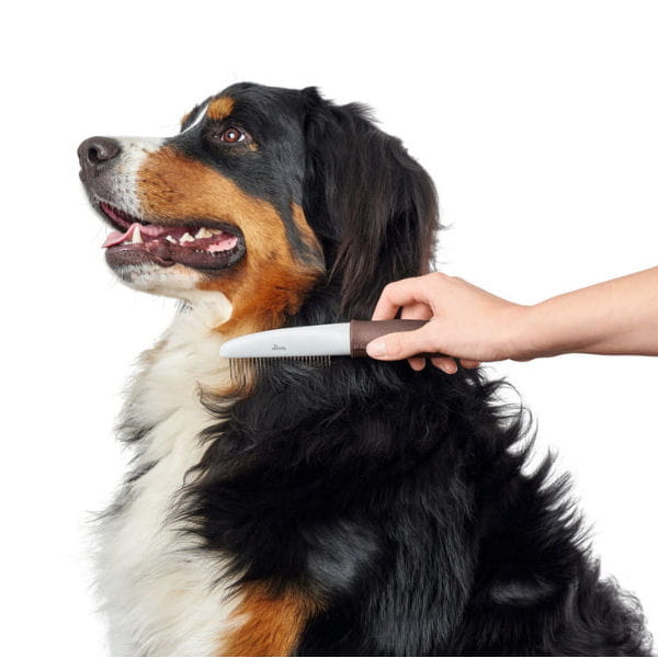 HUNTER GRZEBIEŃ DO PIELĘGNACJI DLA PSA I KOTA GROOMING Z OBROTOWYMI ZĄBKAMI -  2.jpg