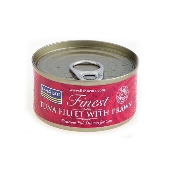 FISH4CATS FINEST Tuńczyk z krewetkami - karma mokra dla kotów - 70 g.jpg