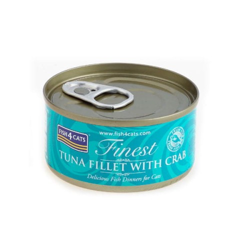FISH4CATS FINEST Tuńczyk z krabami - karma mokra dla kotów - 70 g.jpg