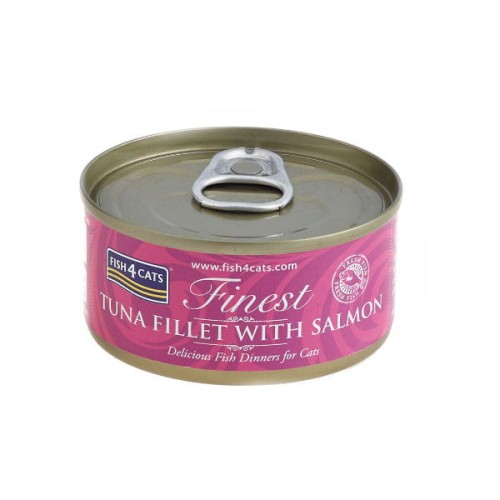 FISH4CATS FINEST Tuńczyk z łososiem  - karma mokra dla kotów - 70 g.jpg