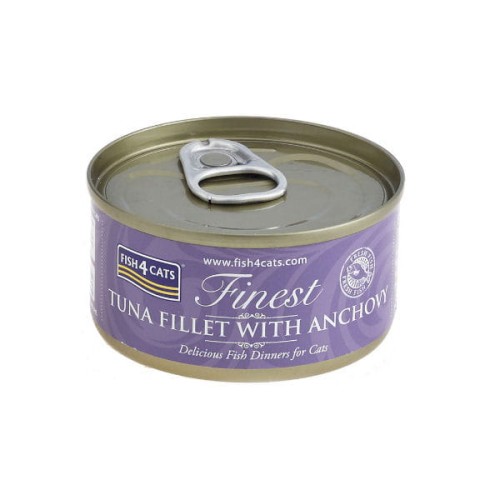FISH4CATS FINEST Tuńczyk z anchois - karma mokra dla kotów - 70 g.jpg