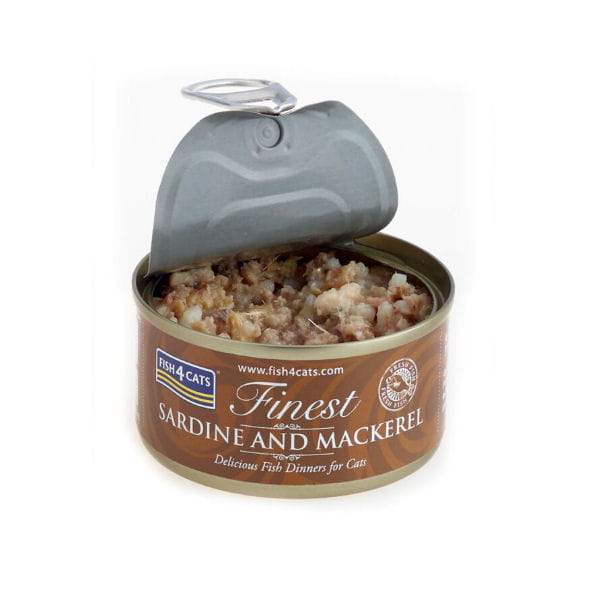 FISH4CATS FINEST Sardynka z makrelą - karma mokra dla kotów - 70 g - 3.jpg