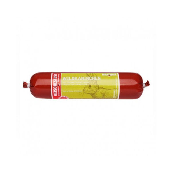 MEATLOVE CLASSIC RANGE WILD RABBIT Karma mokra z dzikim królikiem, ziemniakami i rumiankiem dla psów - 400 g.jpg
