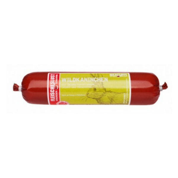 MEATLOVE CLASSIC RANGE WILD RABBIT Karma mokra z dzikim królikiem, ziemniakami i rumiankiem dla psów - 800 g.jpg