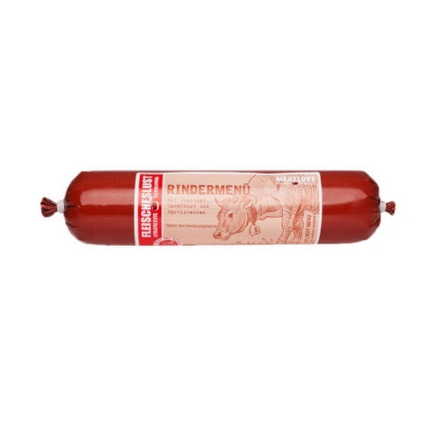 MEATLOVE CLASSIC RANGE BEEF MENU Karma mokra z wołowiną, cukinią, orzechami laskowymi i pestkami dyni dla psów -  800 g.jpg