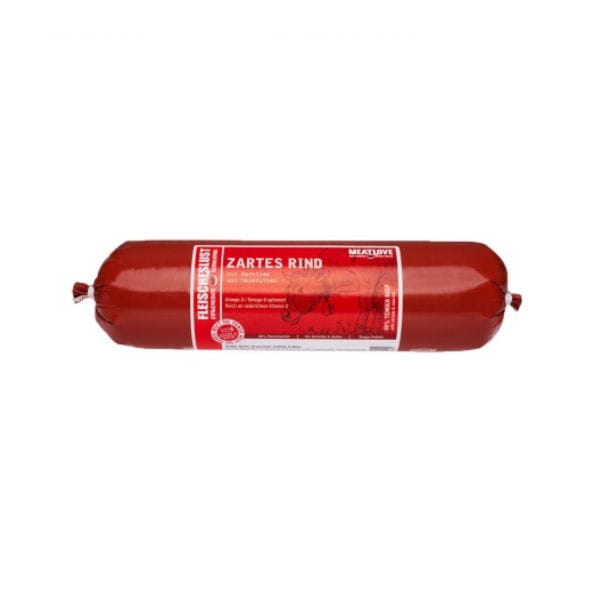 MEATLOVE CLASSIC RANGE TENDER BEEF Karma mokra z wołowiną, marchewką i dziką różą dla psów - 400 g.jpg