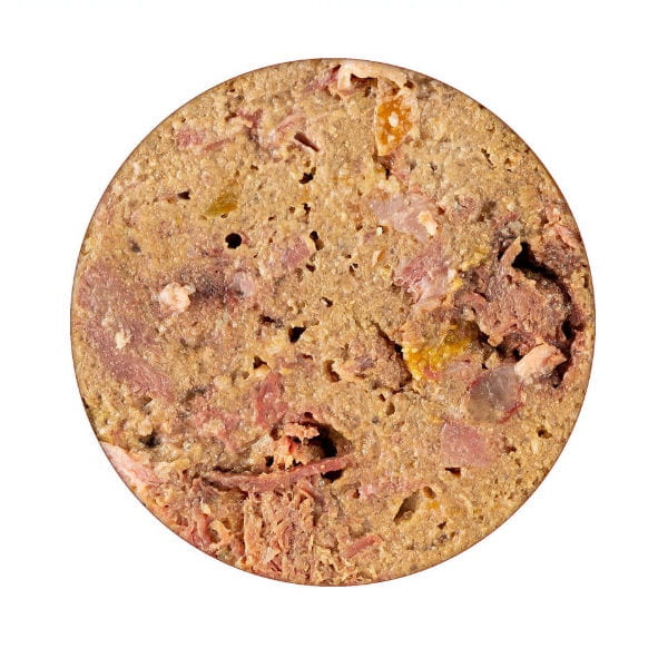 MEATLOVE CLASSIC RANGE FRESH SALMON Karma mokra z świeżym łososiem,  wołowiną i spiruliną i kokosem dla psów -  przekrój.jpg