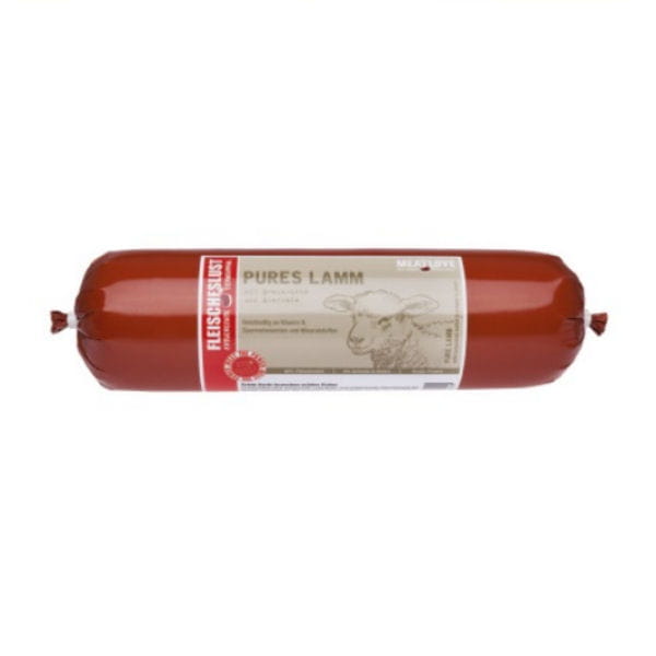 MEATLOVE SINGLE CARE PURE LAMB Karma pełnowartościowa z jagnięciną, ziarnami prosa i drożdżami piwowarskimi dla psów z nietolerancją pokarmową - 800 g.jpg
