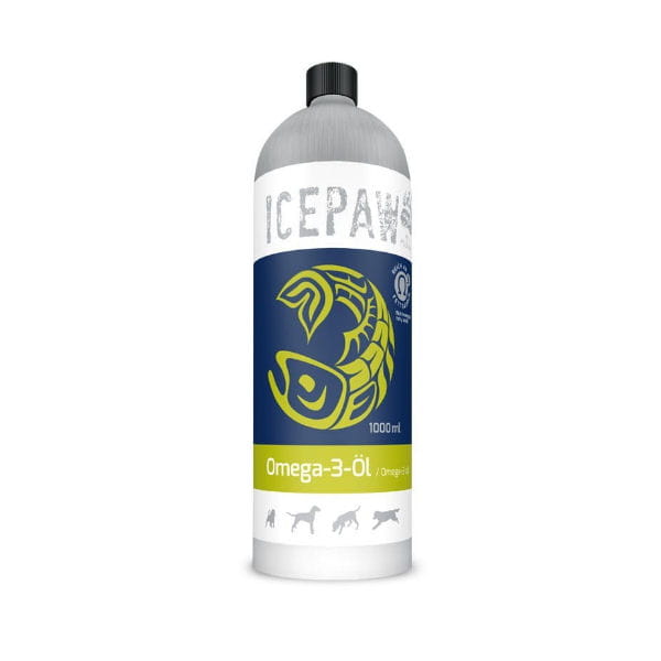 ICEPAW HIGH PREMIUM Omega-3 OIL Olej z sardeli i sardynek dla psów -  1 l.jpg