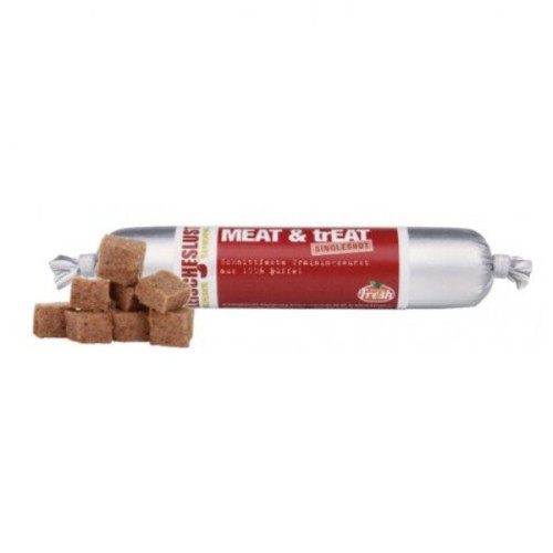MEATLOVE STEAKHOUSE MEAT &amp; TREAT BUFFALO Przysmaki z bizona dla psów - 80 g.jpg