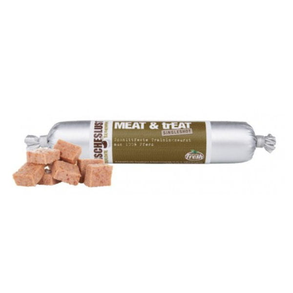 MEATLOVE STEAKHOUSE MEAT &amp; TREAT HORSE Przysmaki z koniny dla psów - 80 g.jpg